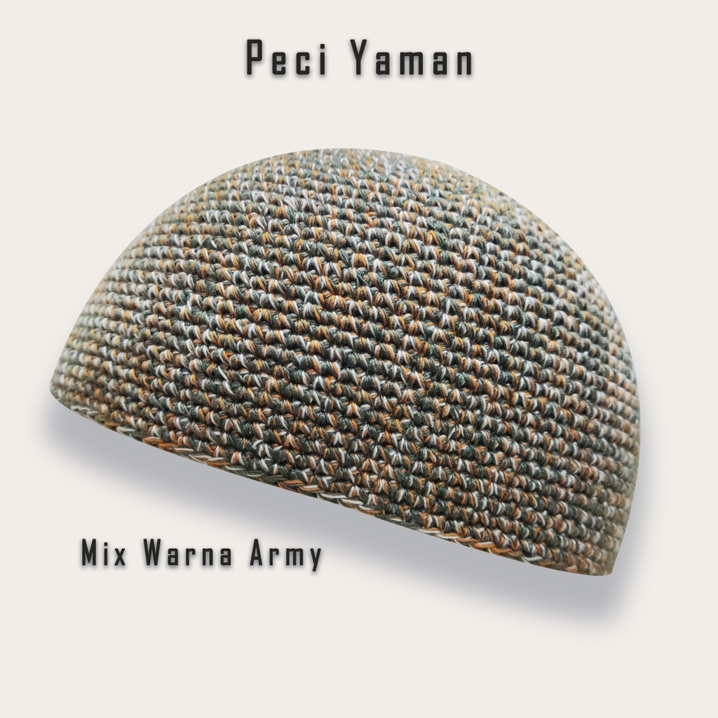 Kopiah Rajut Yaman Dewasa Peci Yaman Original Mix Warna Peci Rajut Yaman Dewasa Kopiah Rajut Dewasa