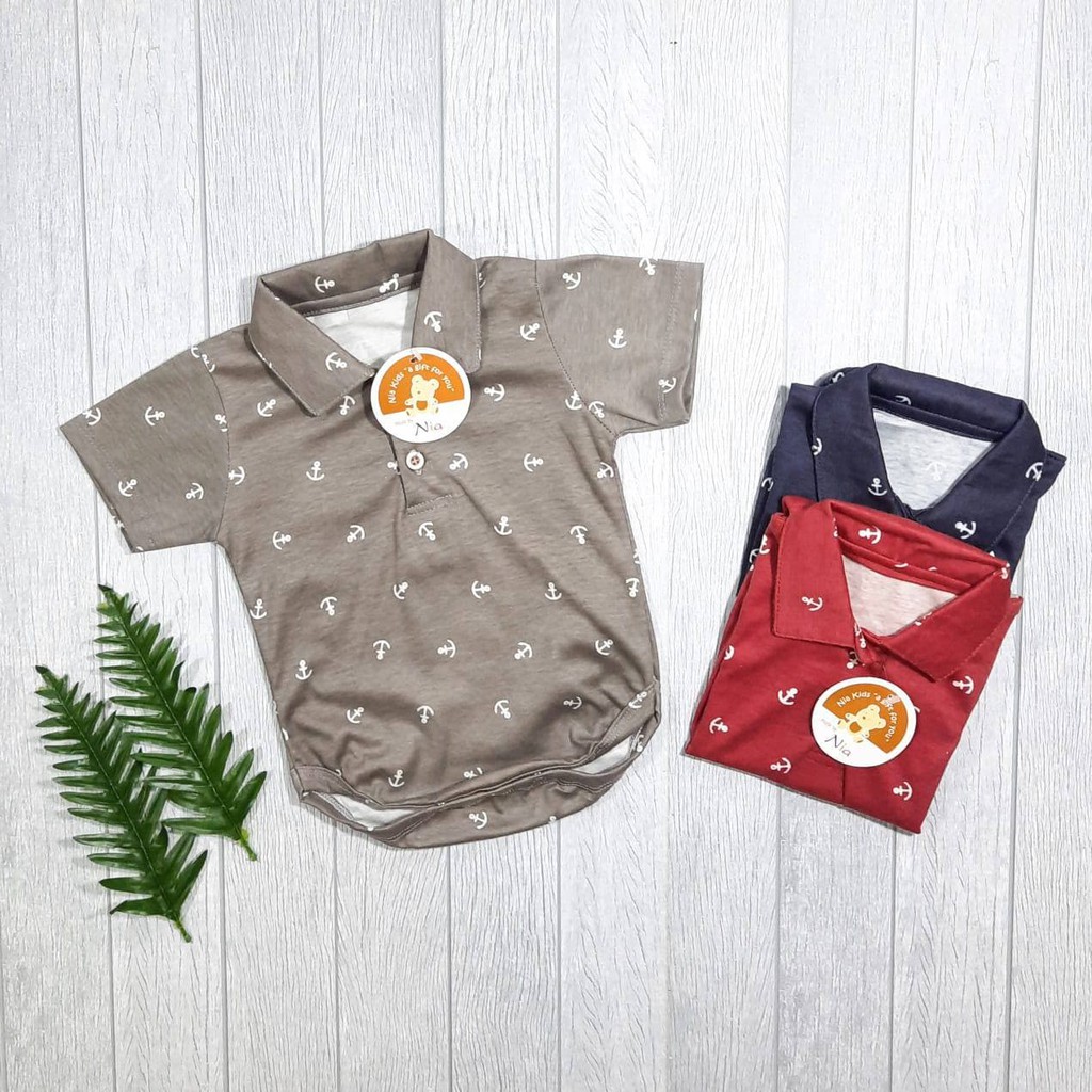 JUMPER BAYI NIA PREMIUM ANCHOR SERIES / JUMPER PENDEK BAYI NIA /  JUMPER BAYI NIA MURAH