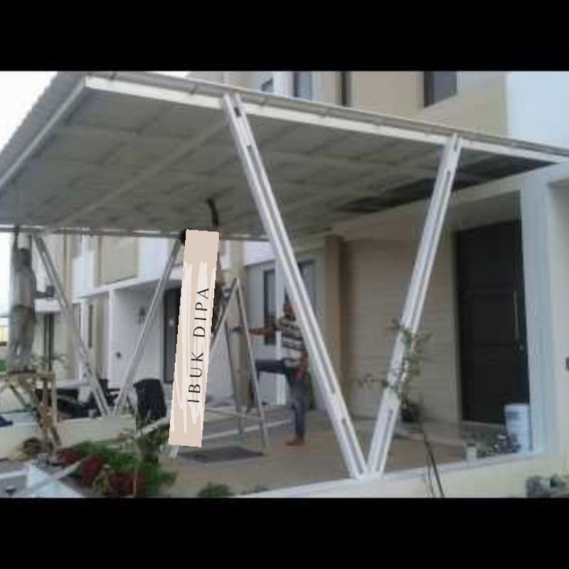 kanopi baja ringan atap spandek