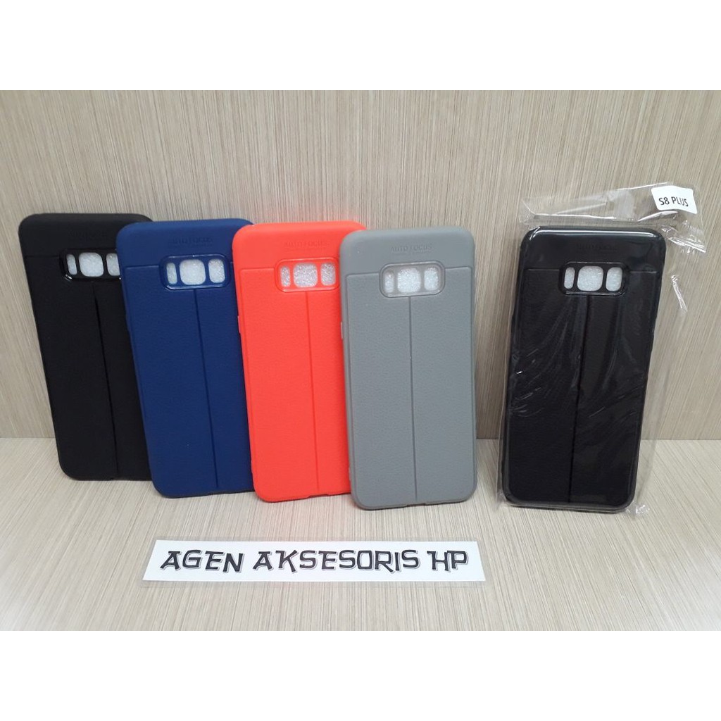 Auto Focus Samsung S8 Plus S8+ G955F 6.2inc Leather SoftCase AUTOFOCUS