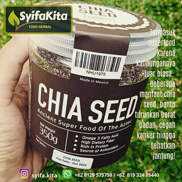

Chia Seed Superfood Premium 350gr