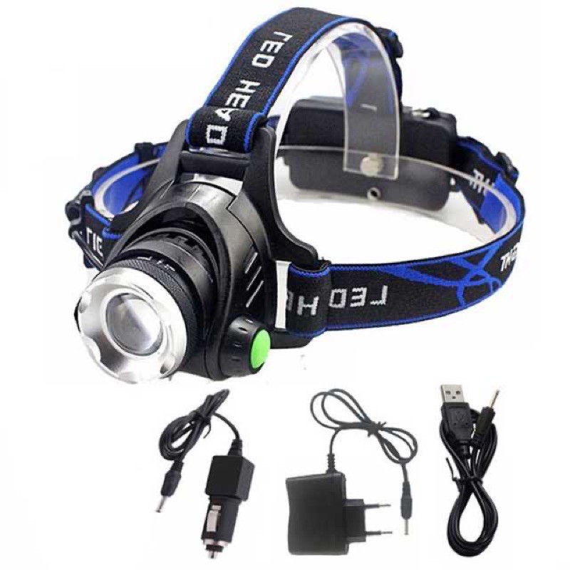 GROSIR_IJ_ headlamp senter kepala High Power Headlamp LED