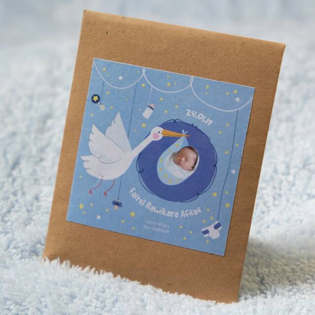 Souvenir Aqiqah Souvenir Unik Souvenir Benih Tanaman (minimal order 100 pcs)