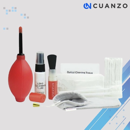 Set Pembersih Cleaning Kit Kamera Canon Laptop Tv Monitor Handycam / Cleaning Kit Kamera Laptop Komputer Pc / Paket Pembersih Debu Lensa Kamera / Pembersih Kamera Dslr Nikon Calon Lengkap / Alat Cairan Pembersih Sensor Kamera / Pembersih Jamur Kamera Mura