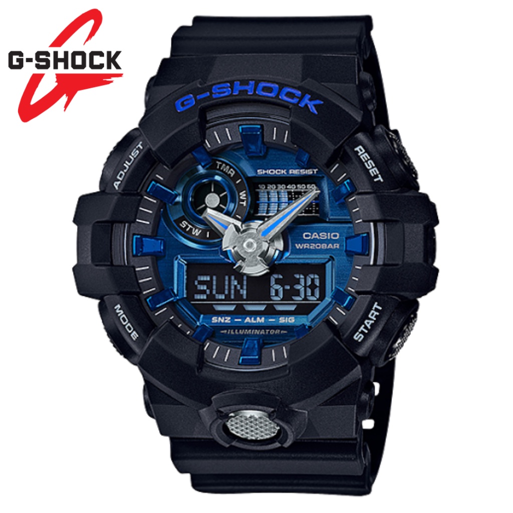 Casio Gshock Jam Tangan Pria GSHOCK GA-700 Grade FullSet Water Resistant