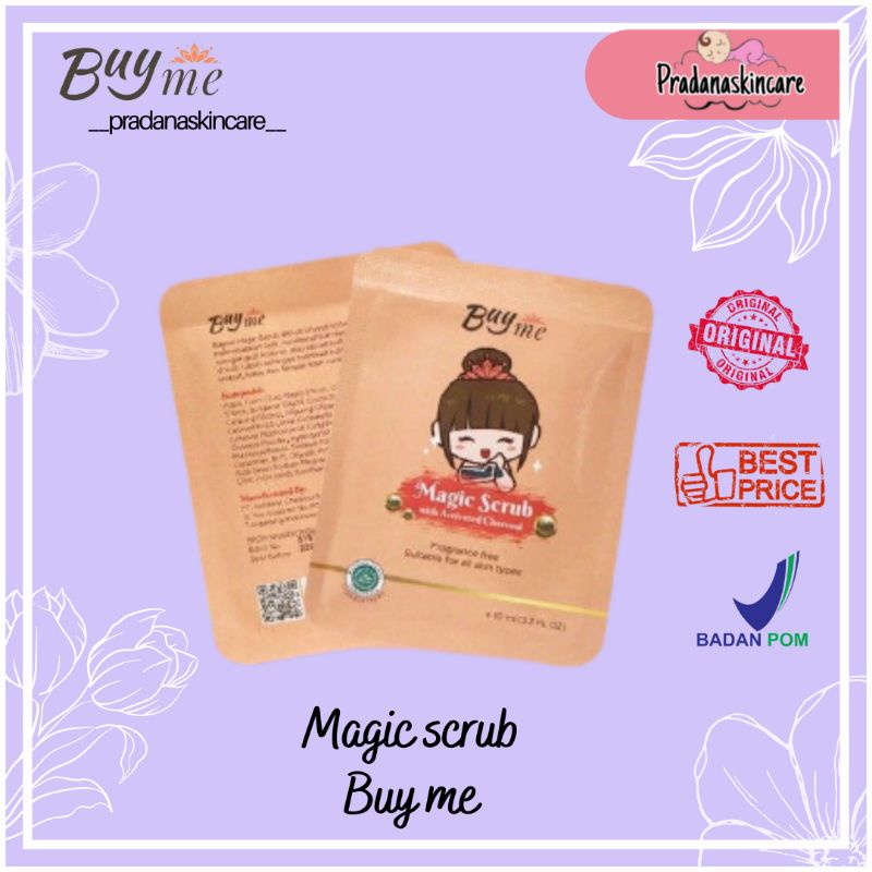 Masker wajah instan Buyme | magicscrub