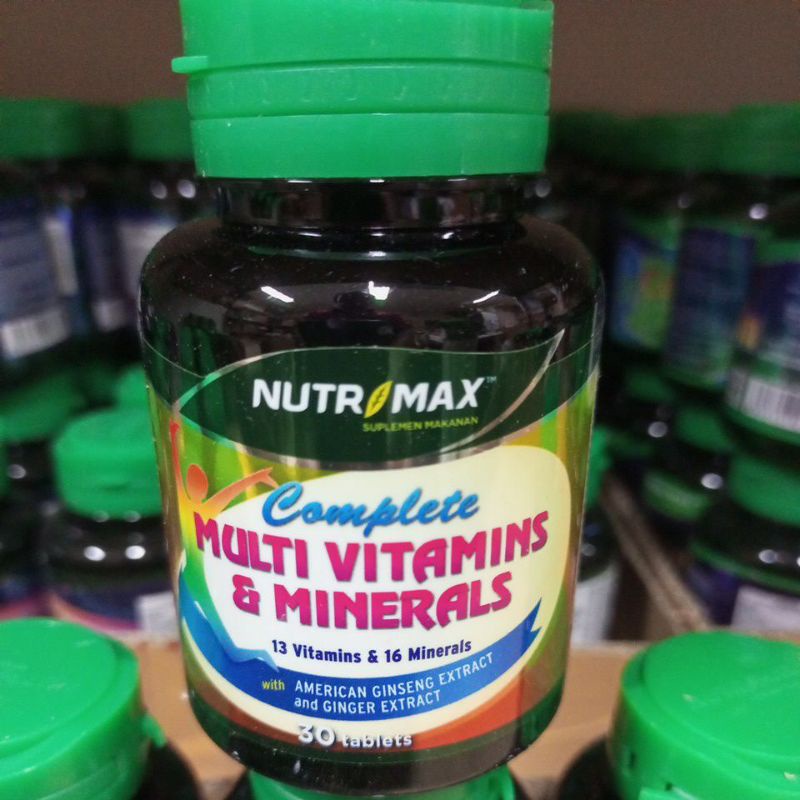 Nutrimax Complete Multivitamin & Mineral isi 30Tablet