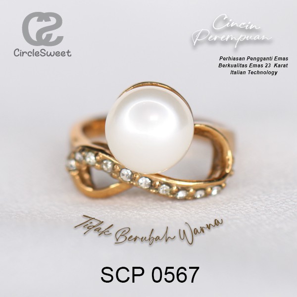 Cincin mutiara lombok asli eka swasa SCP0567