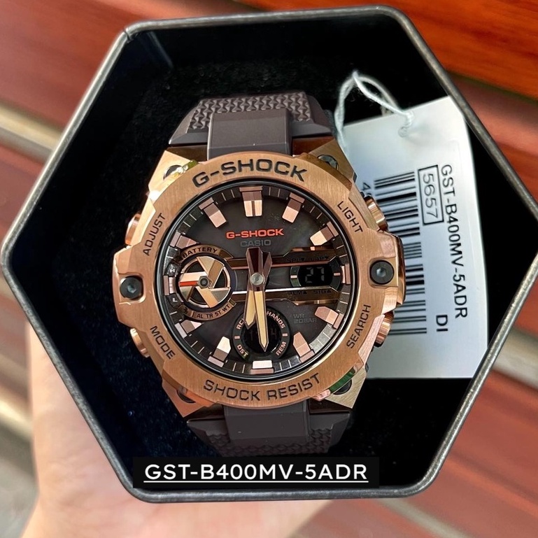CASIO G-SHOCK GST-B400MV-5ADR GST-B400MV-5 PRIA ORIGINAL ORI