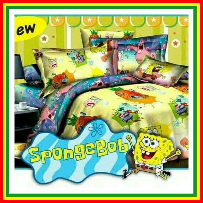 SPREI SINGLE FATA SPONGEBOB 120X200 CM