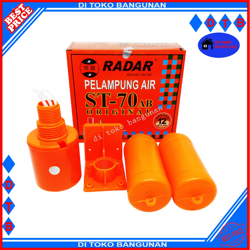 Pelampung Toren - Pelampung Airr Radar Orange ST-70AB