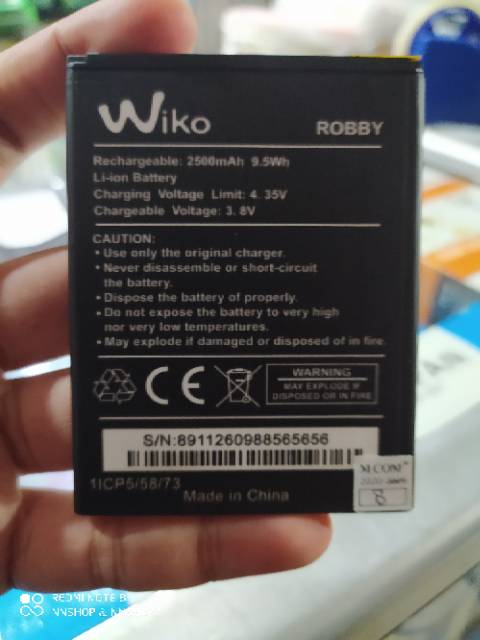 Baterai Wiko Robby Battery Wiko Robby Mcom