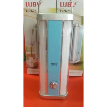 Lampu Emergency Luby L-7671 Super Terang 4 Sisi 10W 50 + 50 SMDBerkualitas