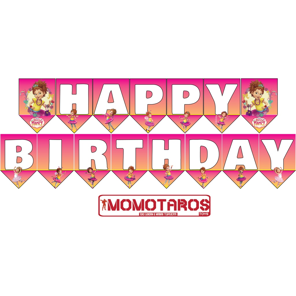 Banner HBD Fancy Nancy set