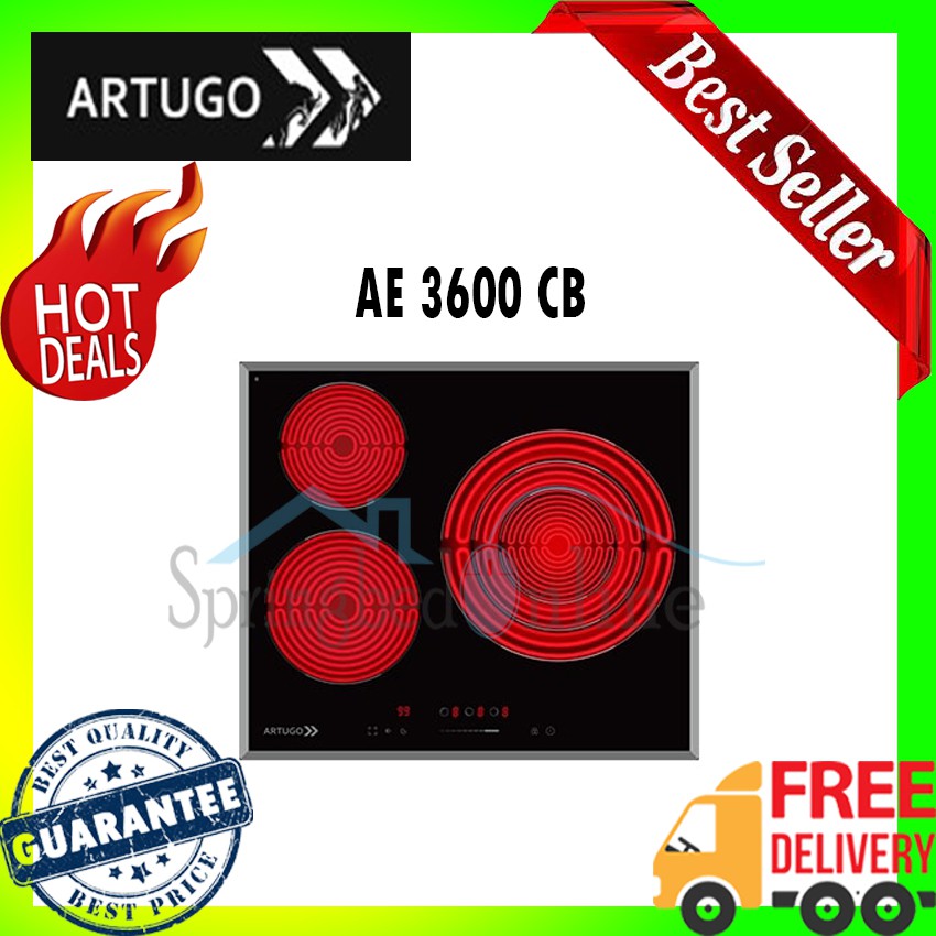 ARTUGO Built-in Electric Hob AE 3600 CB