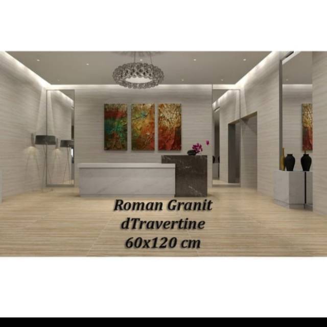 Granit Roman GT1262001R dTravertine Noce 60x120 Kw 1