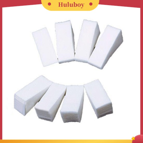 Huluboy Huluboy♡ 8pcs Spons Untuk Kutek Gel UV Akrilik Manicure DIY