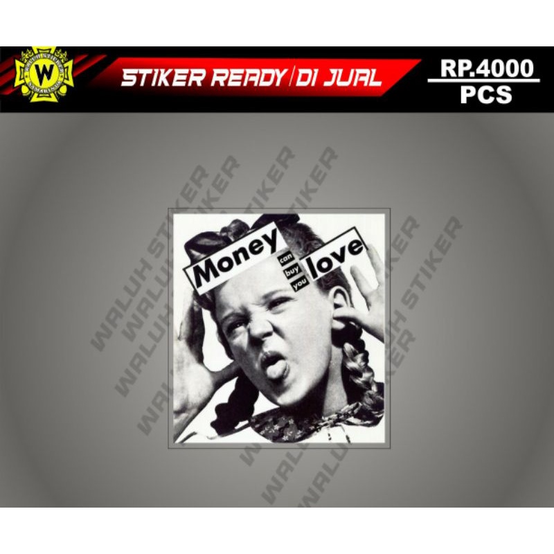 

STIKER MONEY LOVE