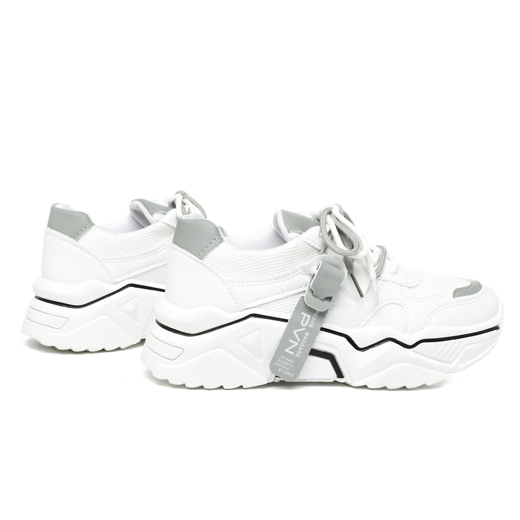 PVN Jipyeong Sepatu Sneakers Wanita Sport Shoes Casual Putih 099-2
