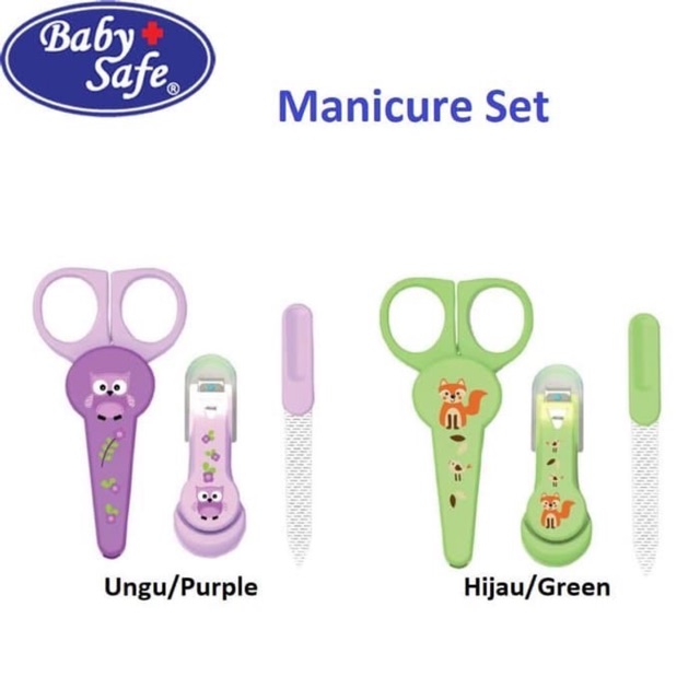 Baby Safe Manicure Set - Gunting kuku bayi RKM102