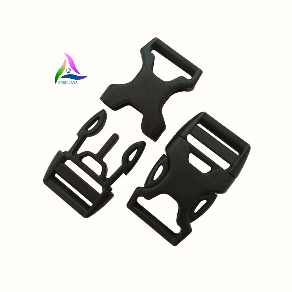 KUNCI SODOK TAS/SLOT TAS/GESPER TAS PLASTIK BUCKLE ACETAL 2.5 CM VOX25AC