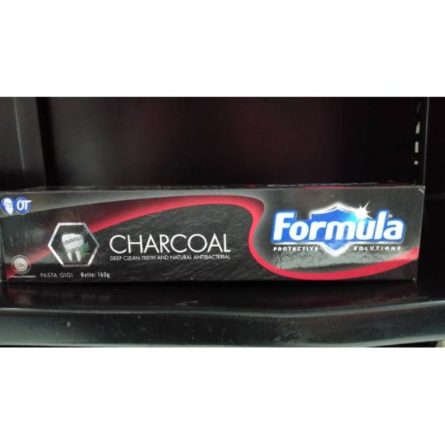 Pasta gigi formula charcoal 160g