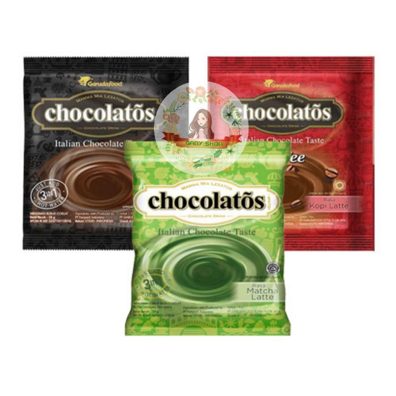 

CHOCOLATOS DRINK CREAMY/COKLAT/MATCHA SACHET