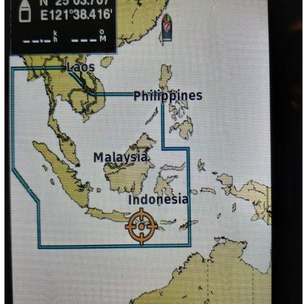 MEMORI CARD PETA LAUT BLUECHART CARD GARMIN gps 585, 78s, 60CSX, 62S, 64S, 65S , 79S ,86S, 80XS, 100