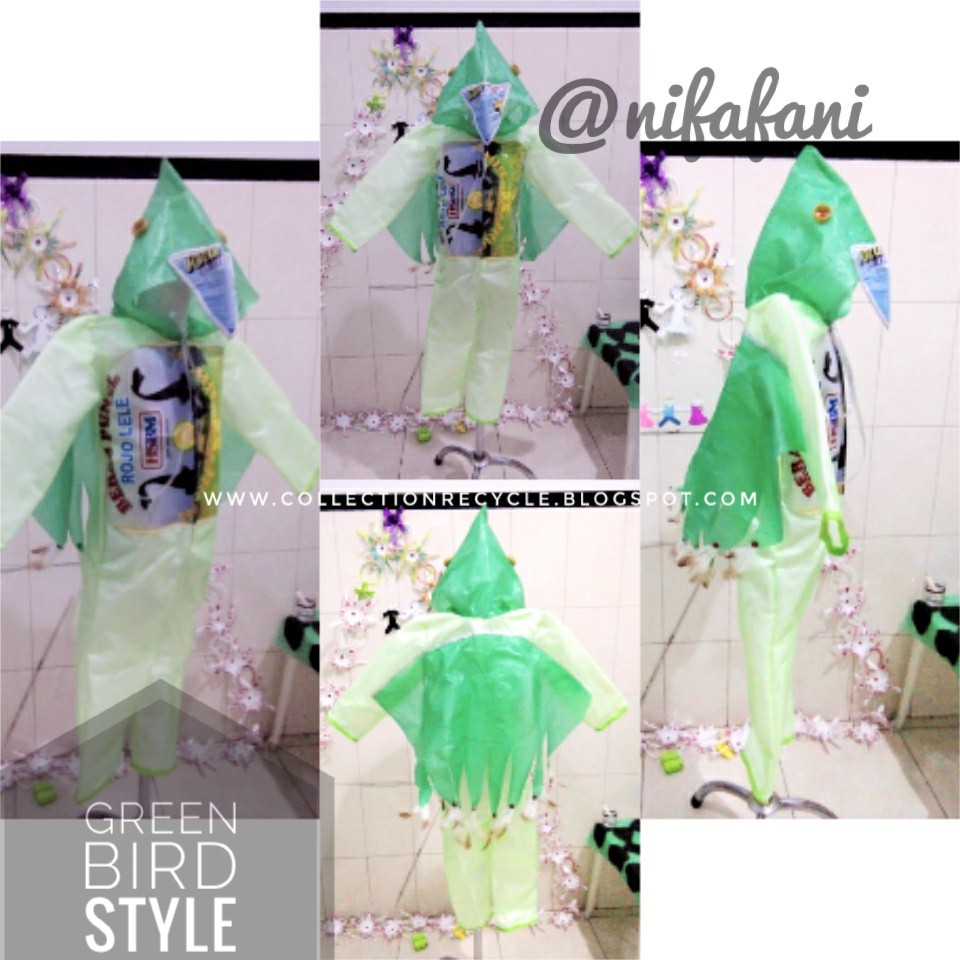 Bird Costume Baju Daur Ulang