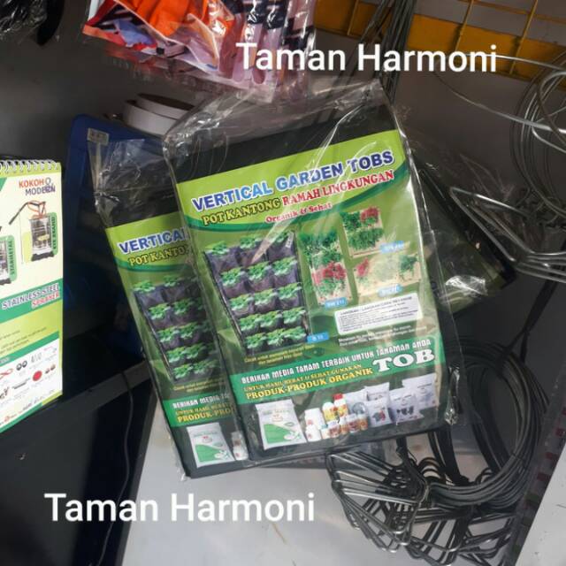 kantong pot vertikal garden - Media tanaman -minimalis