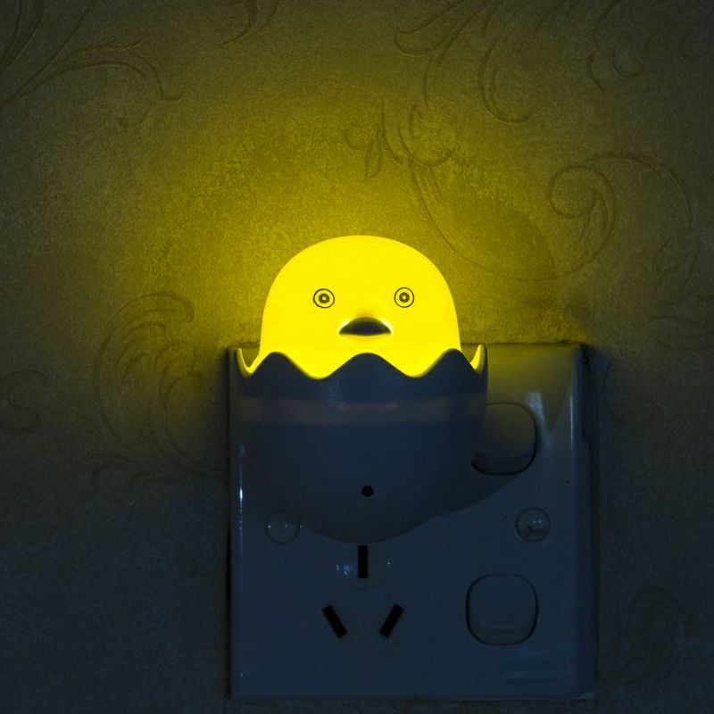 ~ PIYOSHI08 ~ Lampu Tidur Bebek LED Sensor Cahaya / Lampu Tidur Telur Ayam / Lampu Malam PR79