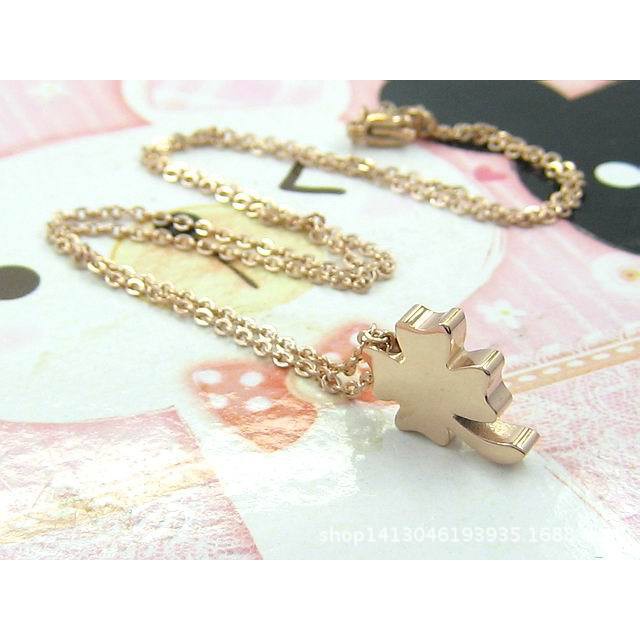 [New] Kalung fashion aksesoris titanium mini korea hadiah wanita cewek 316L anti karat KK001