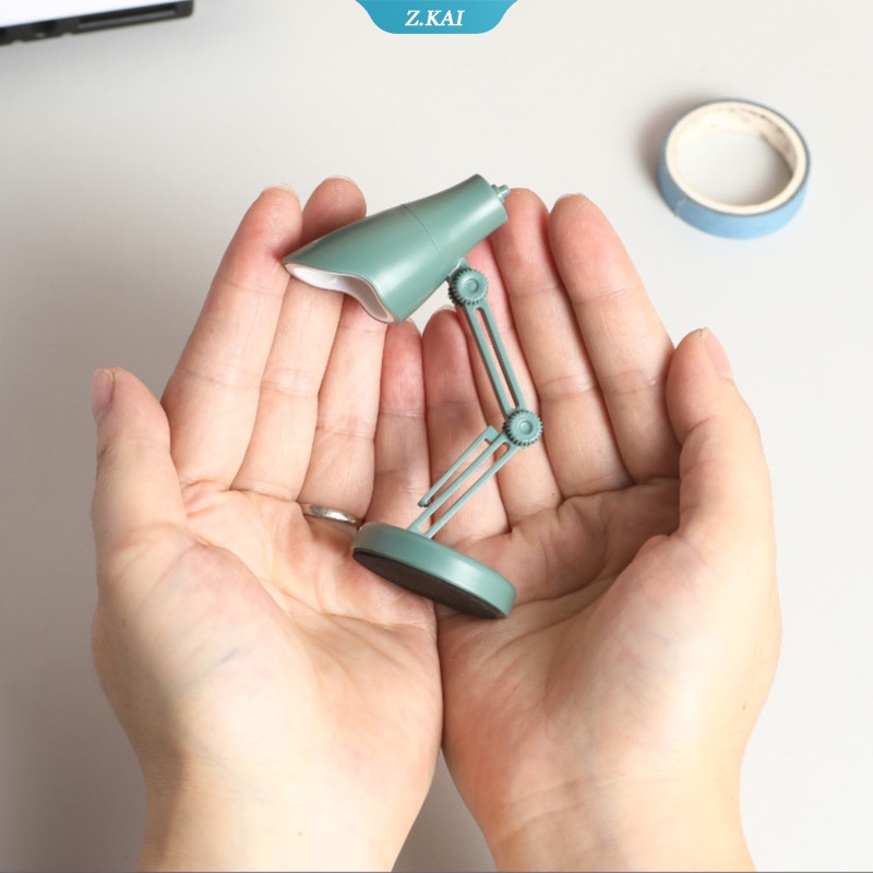 Lampu Meja Led Lipat Mini Untuk Membaca Buku / Komputer / Laptop / Notebook