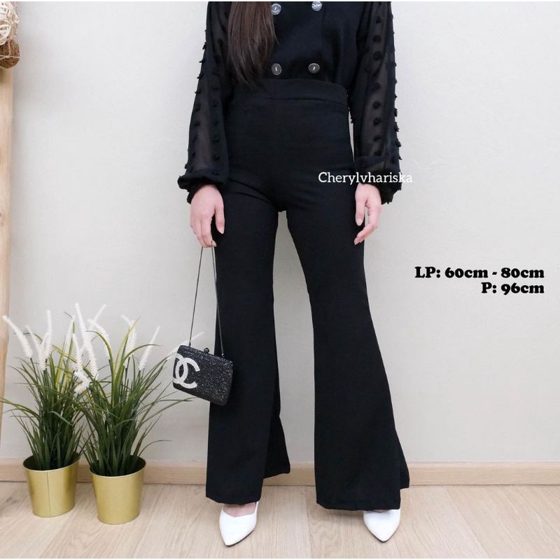 Celana wanita cutbray pants Korean style / celana panjang curbray