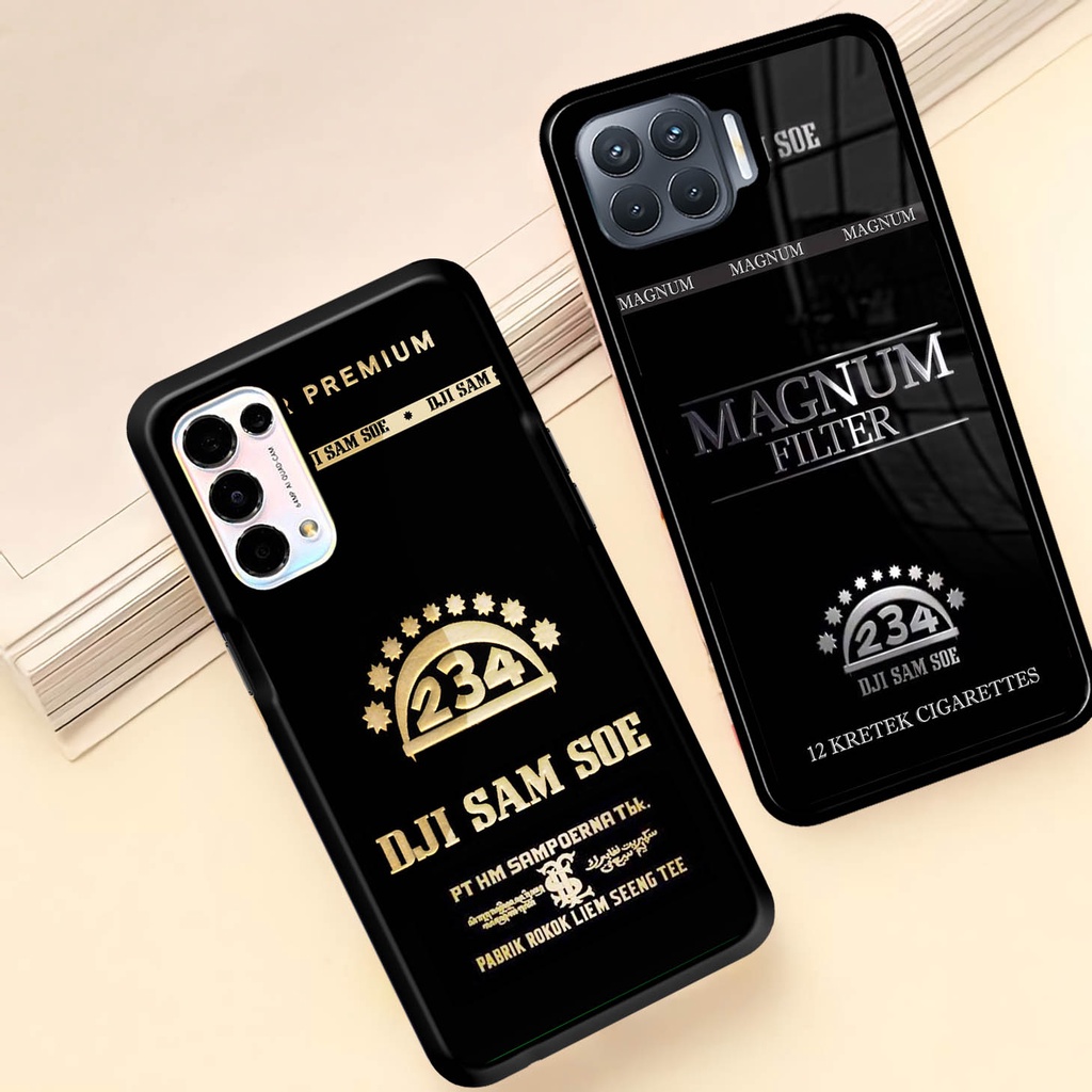 (OS51) Case Glossy Oppo Reno 1 Reno 2 2F 3 Pro 4 4F Pro 5F 6 4G Casing Kilau Rokok DESAIN PREMIUM
