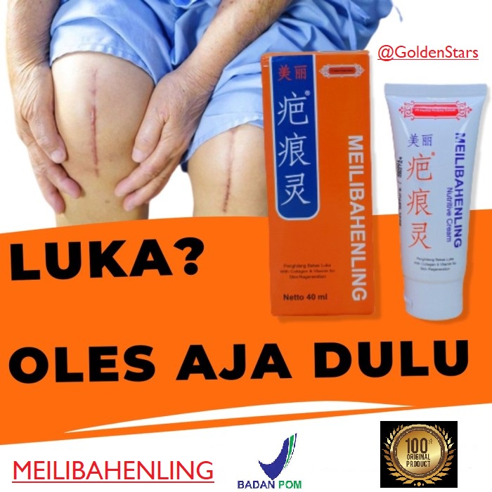 [BPOM] Meilibahenling Nutritive Cream Penghilang Bekas Luka