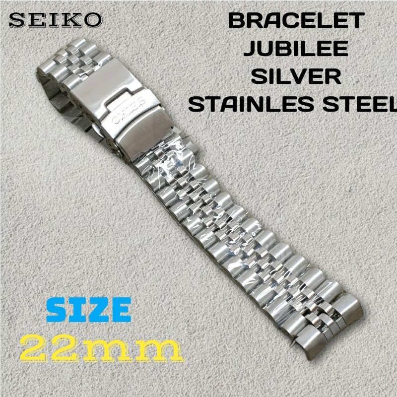 22mm Bracelet Rantai Jubilee Seiko Skx,007,009,7002,6309
