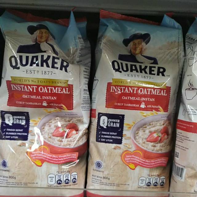 

Quaker oatmeal 800g