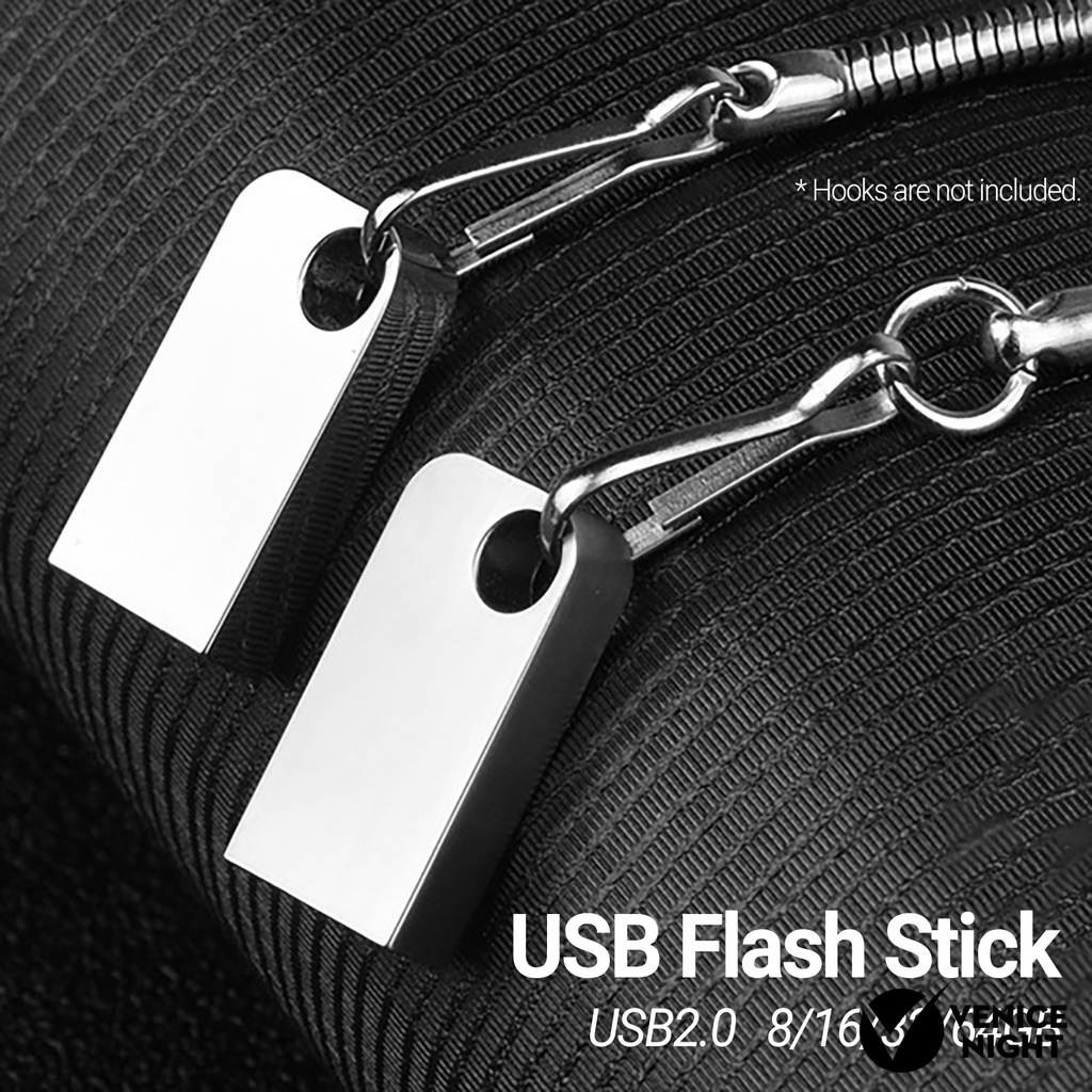 (SF) Flashdisk USB 2.0 Kapasitas 8 / 16 / 32 / 64GB Anti Air Untuk Speaker