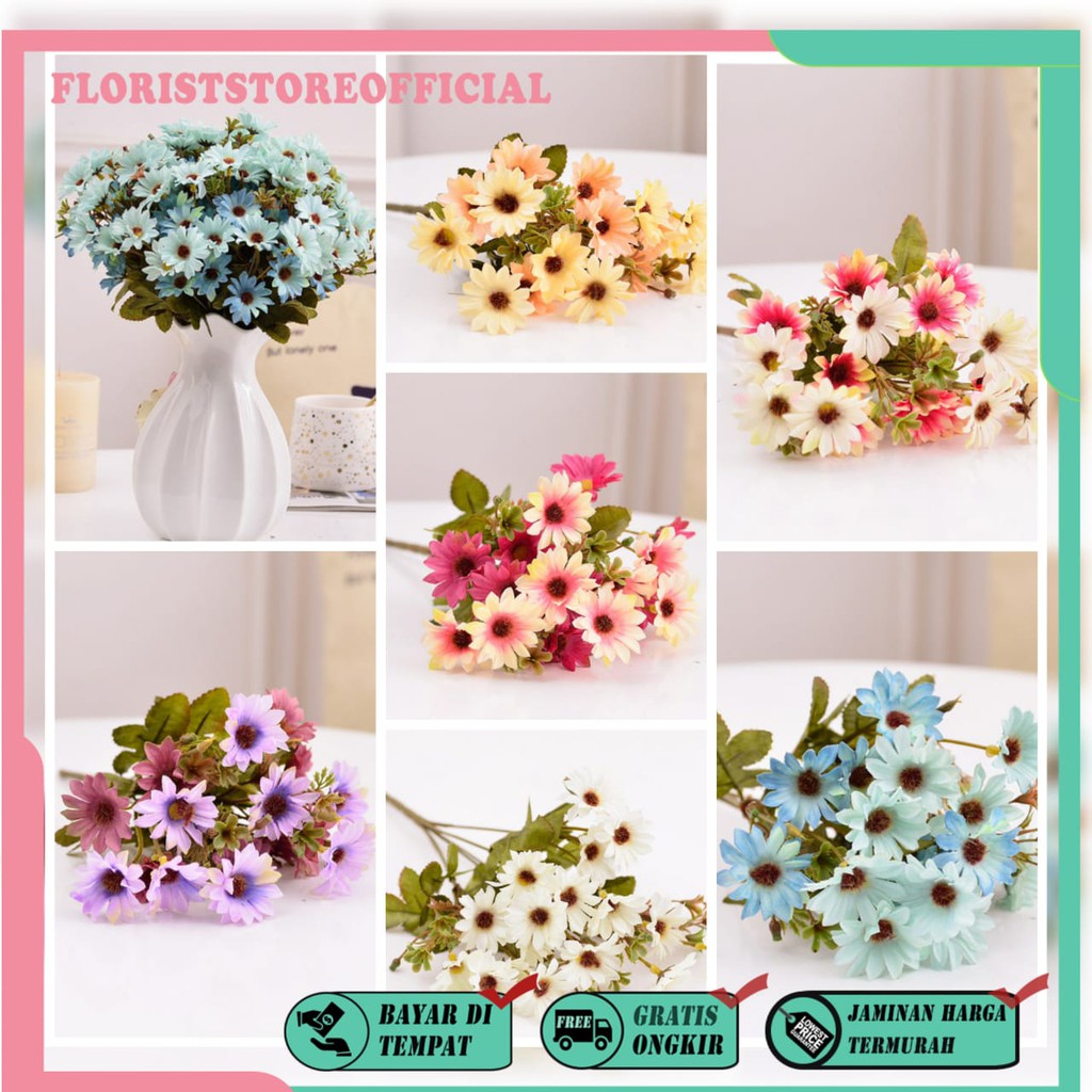 COD BUNGA MATAHARI  BUNGA TANGKAI PLASTIK BUNGA ARTIFISIAL BUNGA PAJANGAN BUNGA HIASAN BT9022