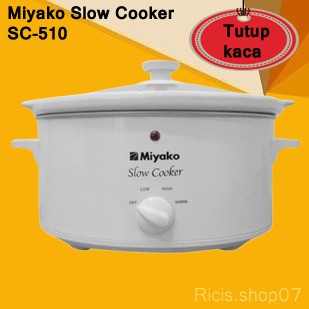Termurah Miyako Slow Cooker SC-510 / SC 510 / SC510  [51L] Free Bubble Wrap