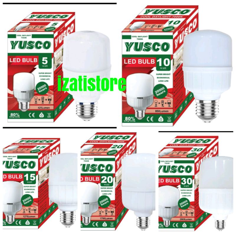 LAMPU YUSCO MURAH TERANG BERKUALITAS