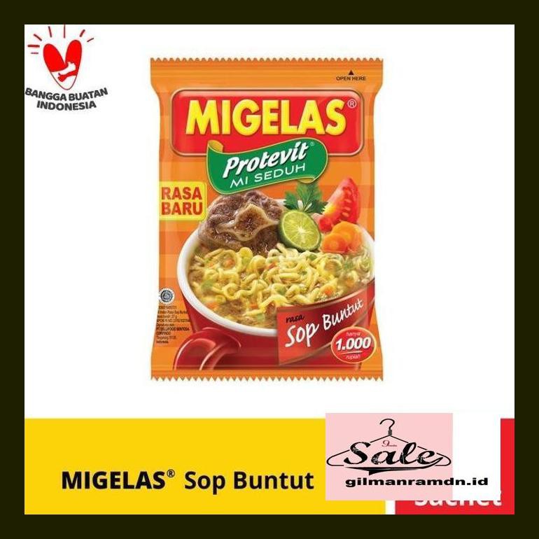 

S40Cgils Migelas Sop Buntut 10 Sachet @27Gr Fls40Ggs