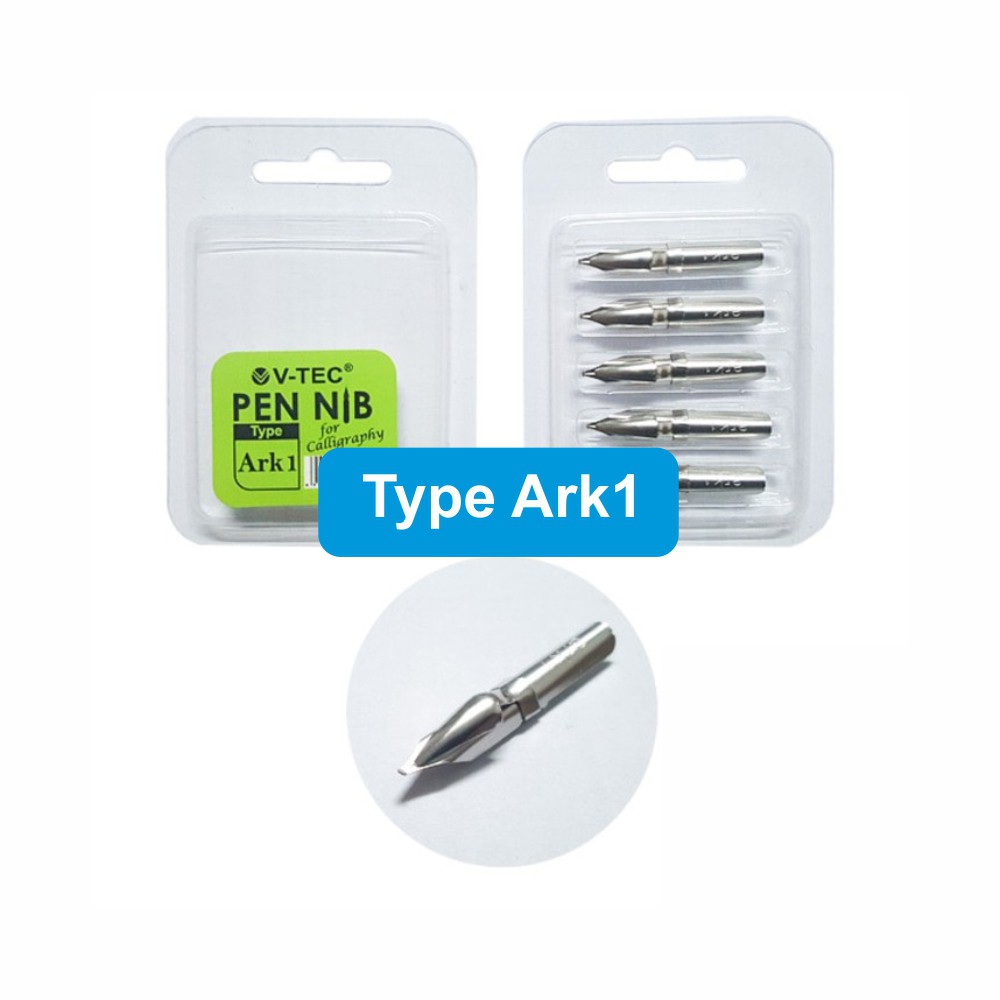 

V-TEC PEN NIB (ISI 5 PCS) TYPE ARK 1