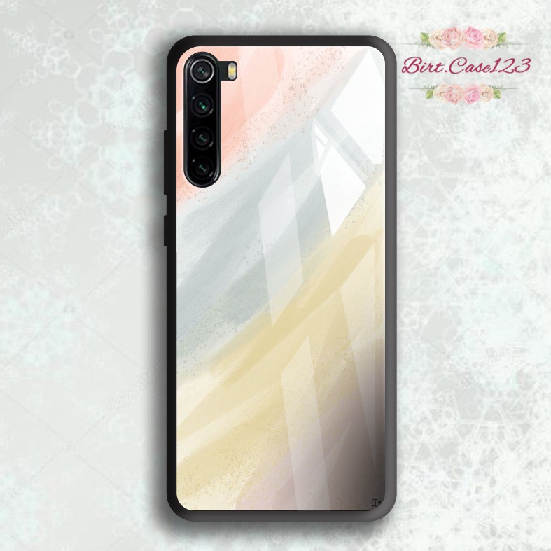 back case glass PASTEL Vivo Y91 Y17 Y12 Y15 Y93 Y95 Y81 Y83 Y71 Y53 Y20 Y30 Y50 V17 Y11 Y12i BC4941