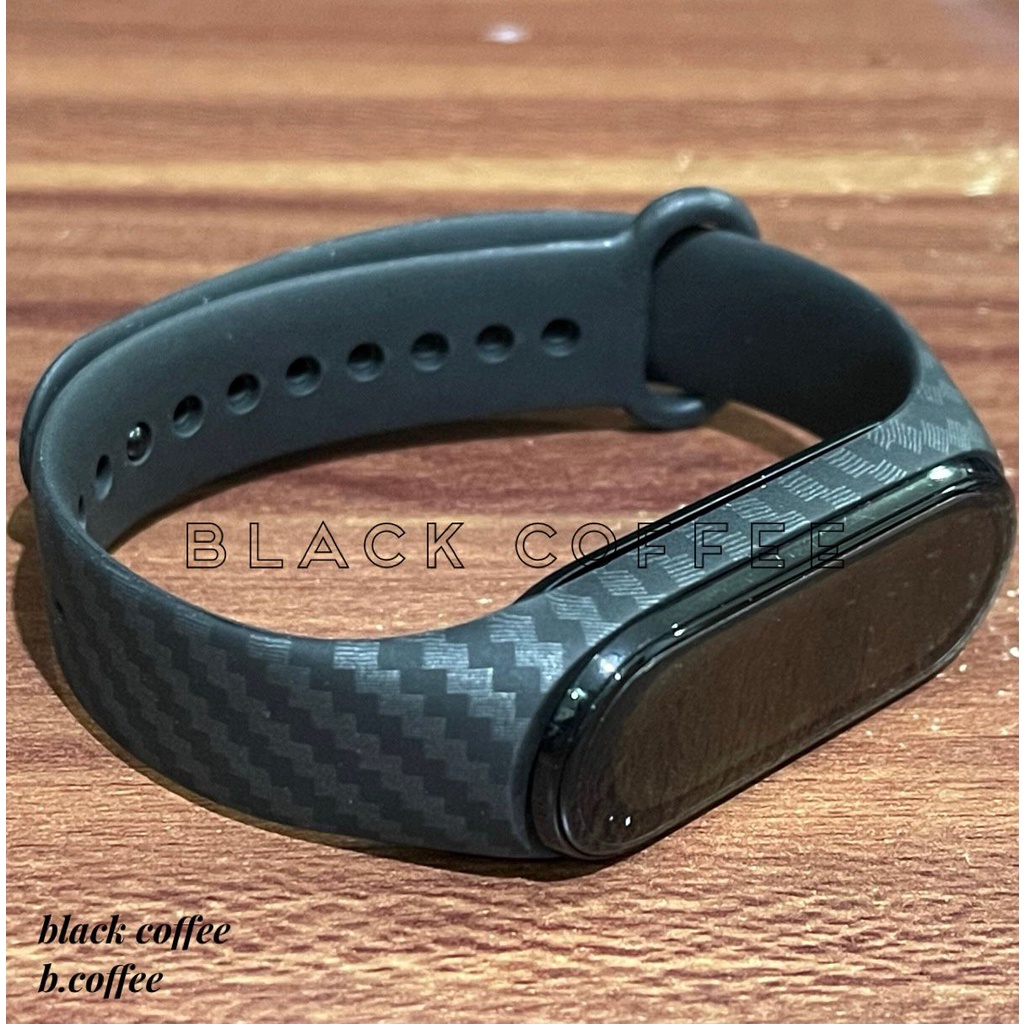 DESAIN carbon STRAP XIOAMI BAND / XIAOMI Mi Band 6 / Mi Band 5 - TALI Mi Band 6 / Mi Band 5 / OASE REPLACEMENT STRAP WATCH