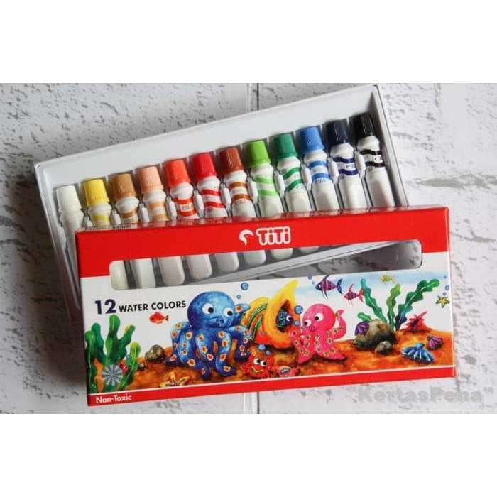 

CAT AIR TITI / WATER COLORS / WC-6ML-12