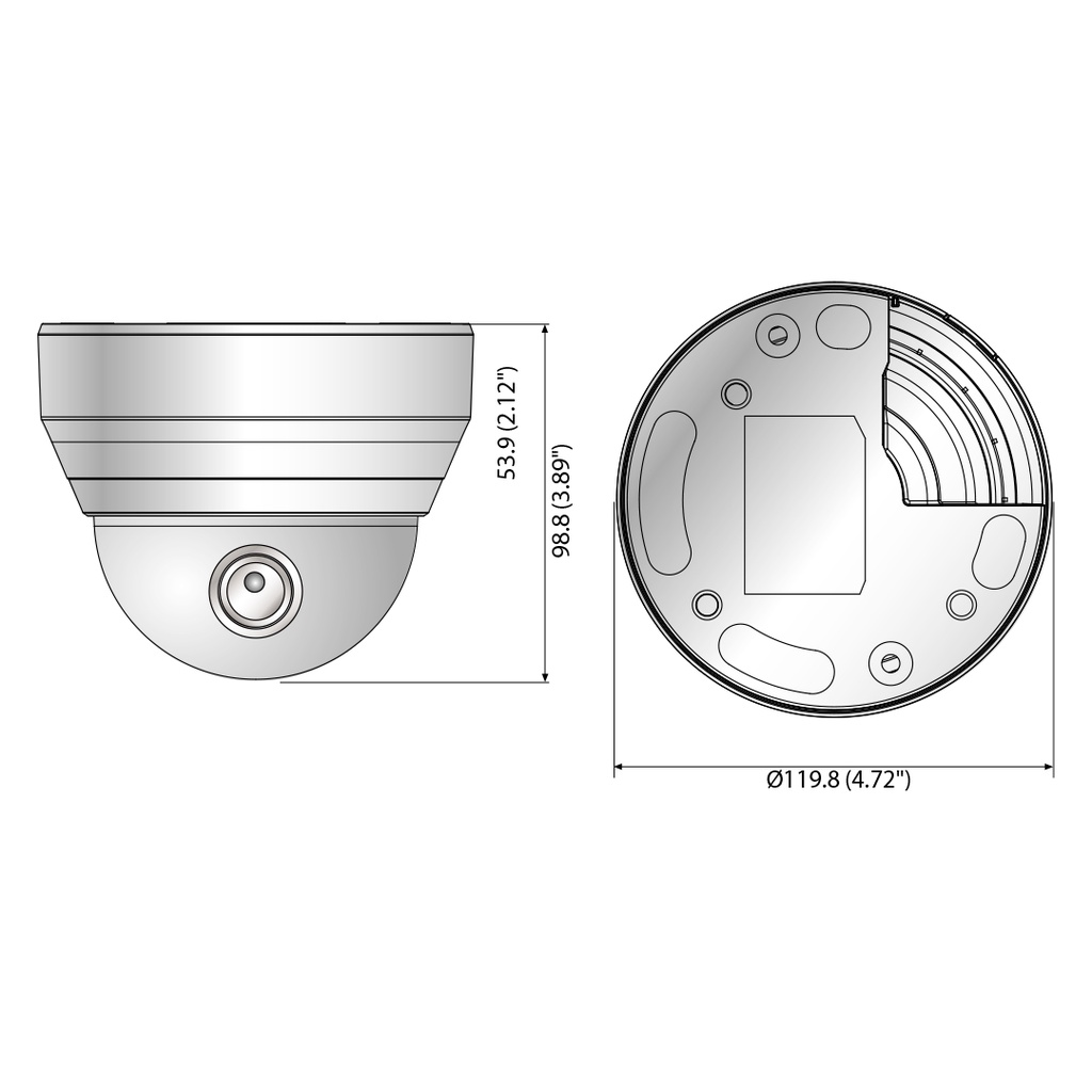 SAMSUNG QND-6072R 2M DOME IP CAMERA WISENET GARANSI RESMI 2 TAHUN