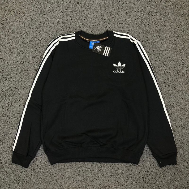 harga crewneck adidas trefoil