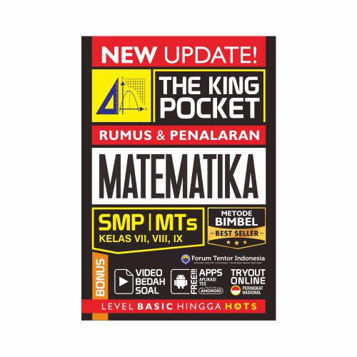 THE KING POCKET RUMUS DAN PENALARAN MATEMATIKA SMP MTS KELAS VII, VIII, IX